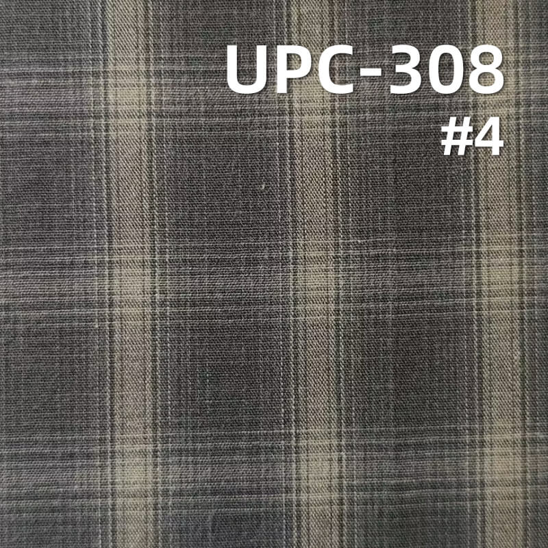 All-Cotton Yarn-Dyed Check Fabric | 105g/m2 Cotton Plain Fabric | Fabric for Plaid Shirts & Dresses