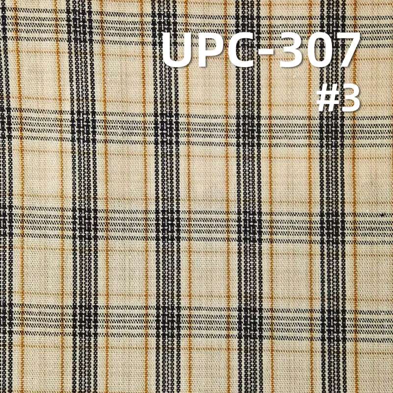 All-Cotton Yarn-Dyed Check Fabric | 120g/m2 Cotton Plain Fabric | Fabric for Plaid Shirts & Dresses
