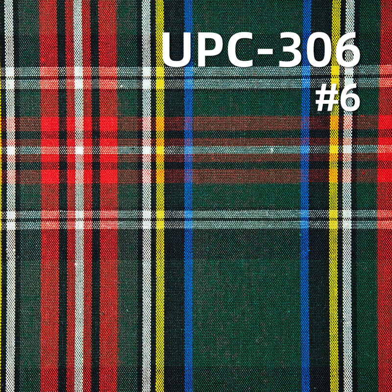 All-Cotton Yarn-Dyed Check Fabric | 120g/m2 Cotton Plain Fabric | Fabric for Plaid Shirts & Dresses