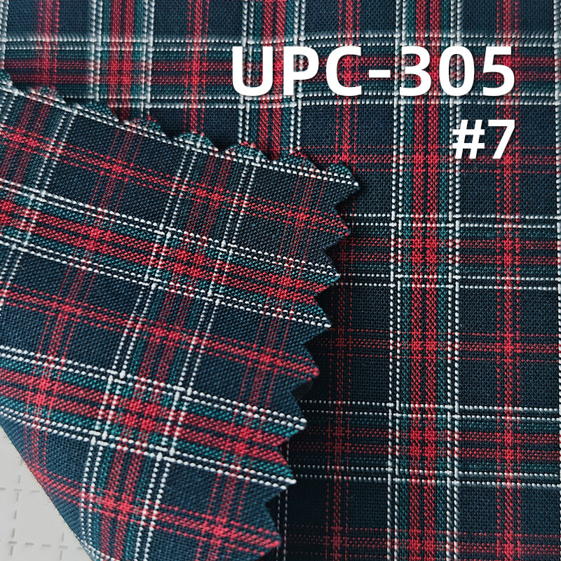 All-Cotton Yarn-Dyed Check Fabric | 120g/m2 Cotton Plain Fabric | Fabric for Plaid Shirts & Dresses
