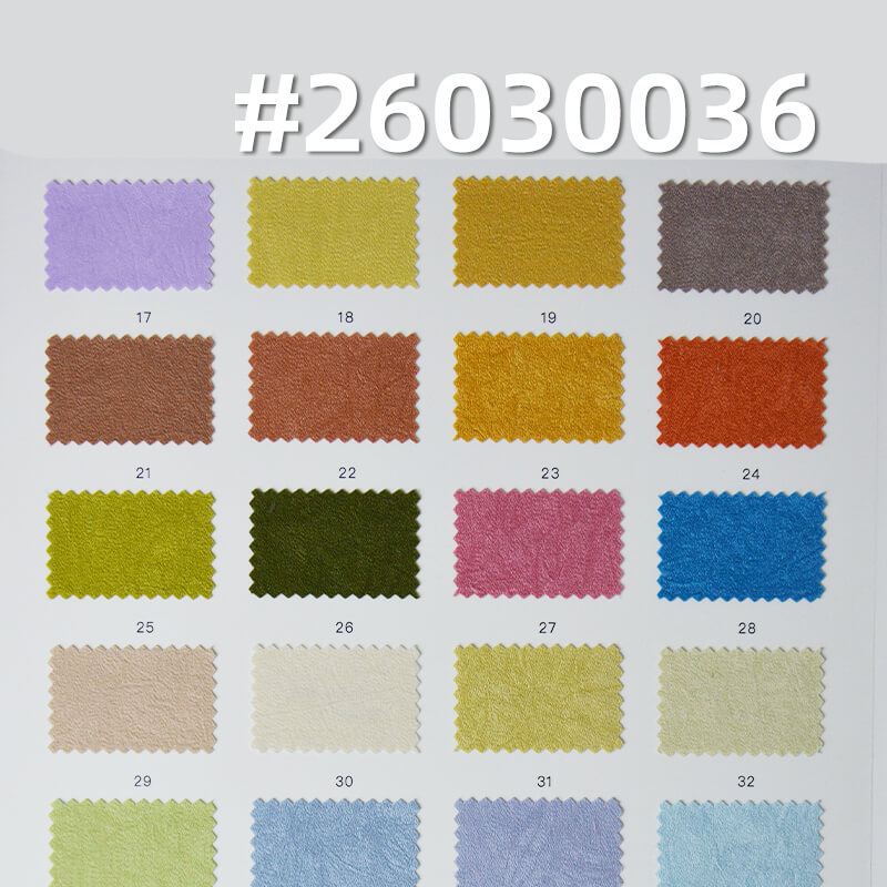 Matte Hand-Crushed Satin|140g/m2 Polyester Satin Fabric|Shirt & Skirt Fabric