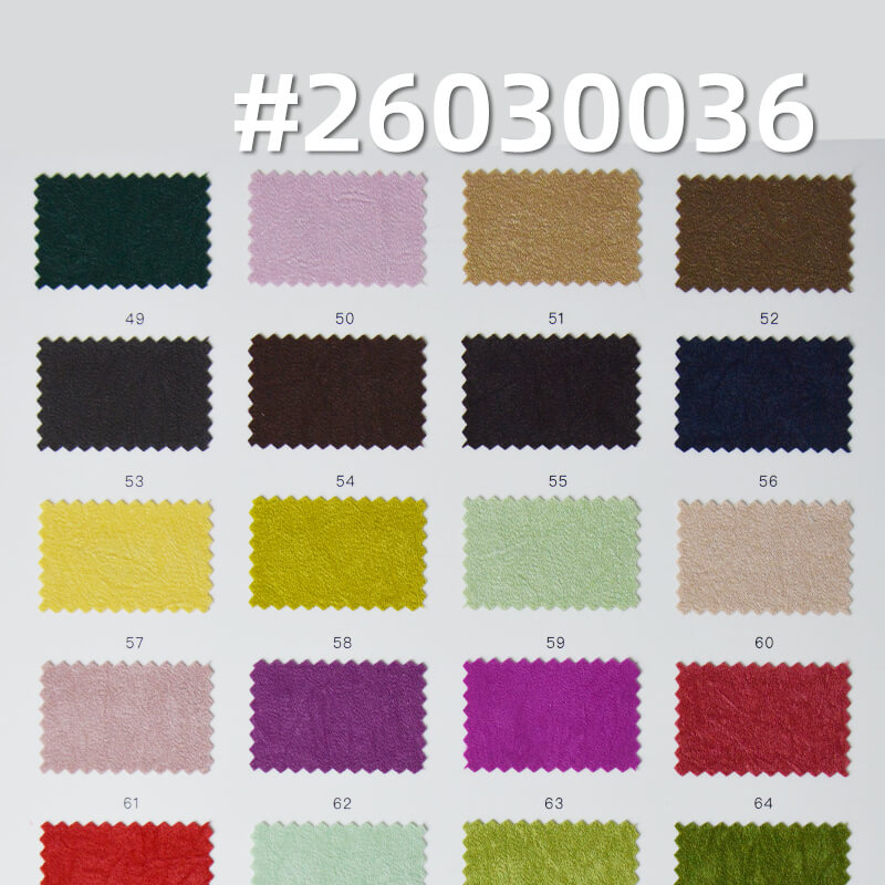 Matte Hand-Crushed Satin|140g/m2 Polyester Satin Fabric|Shirt & Skirt Fabric