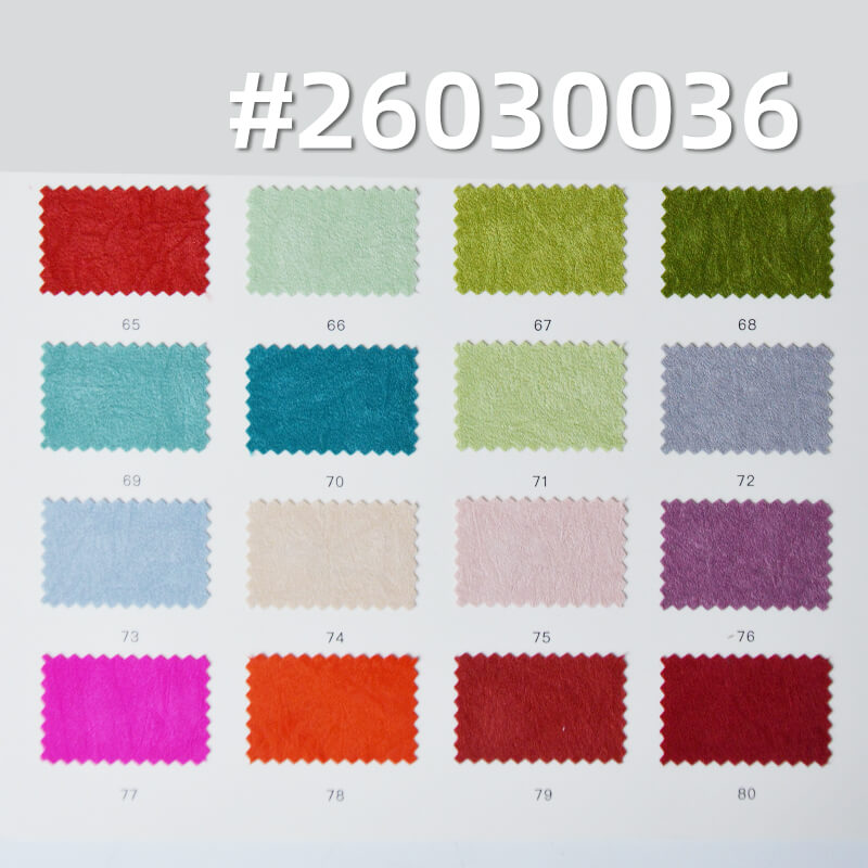 Matte Hand-Crushed Satin|140g/m2 Polyester Satin Fabric|Shirt & Skirt Fabric