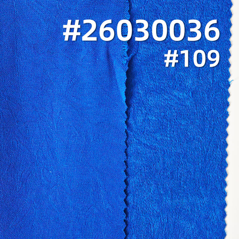 Matte Hand-Crushed Satin|140g/m2 Polyester Satin Fabric|Shirt & Skirt Fabric
