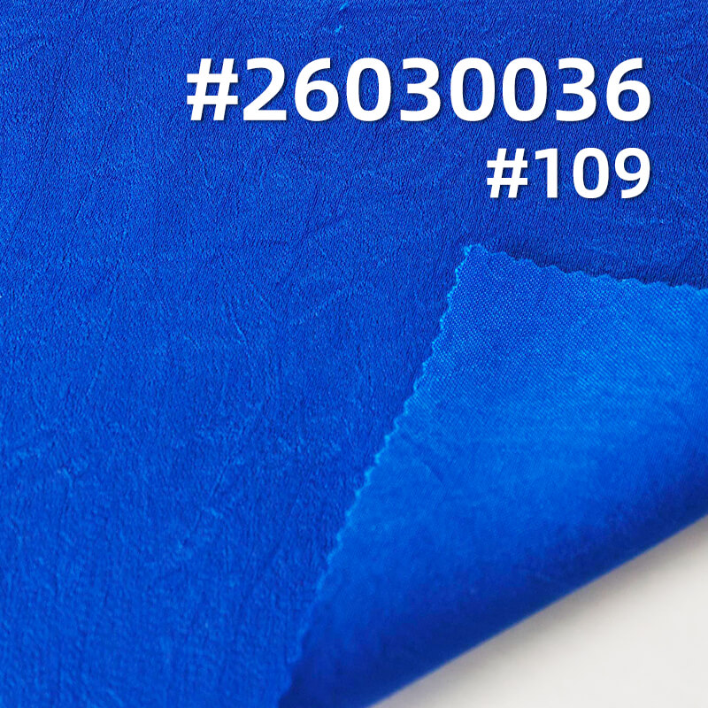 Matte Hand-Crushed Satin|140g/m2 Polyester Satin Fabric|Shirt & Skirt Fabric