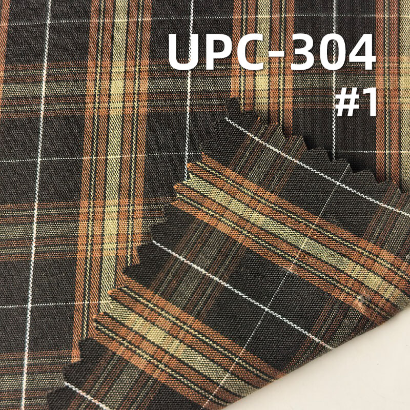 All-Cotton Yarn-Dyed Check Fabric | 110g/m2 Cotton Plain Fabric | Fabric for Plaid Shirts & Dresses
