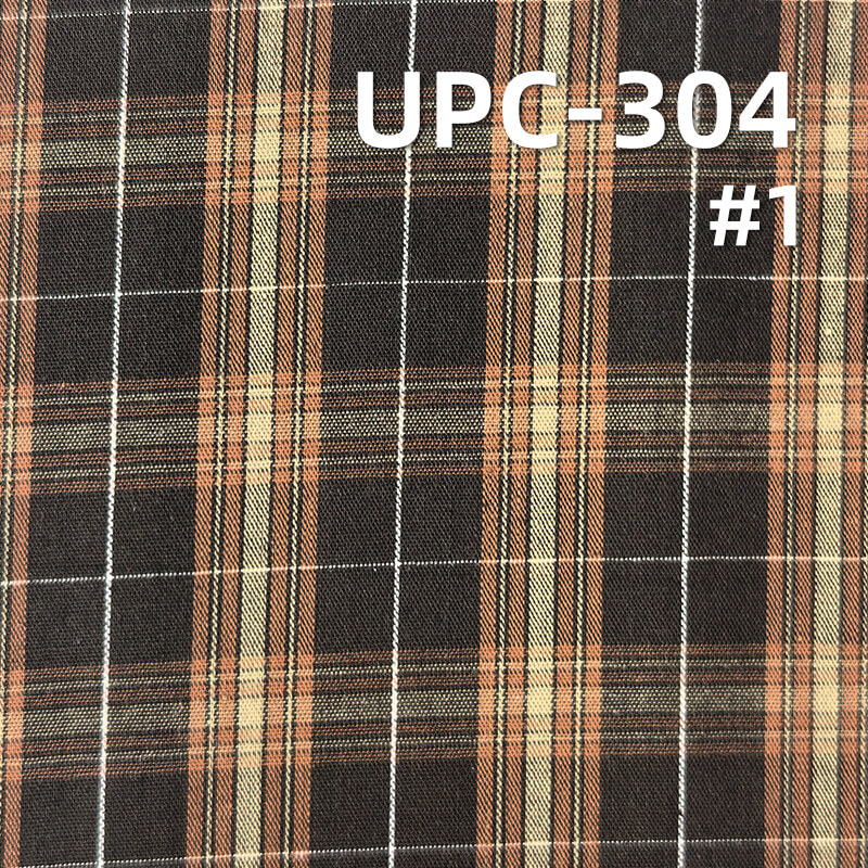 All-Cotton Yarn-Dyed Check Fabric | 110g/m2 Cotton Plain Fabric | Fabric for Plaid Shirts & Dresses