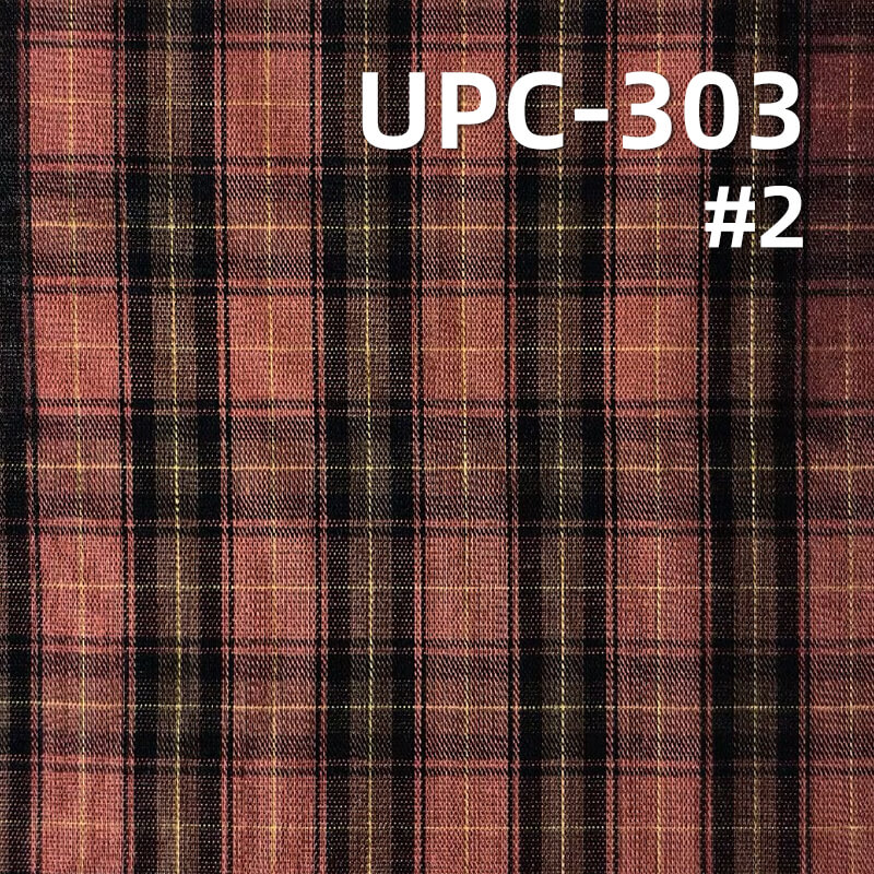 All-Cotton Yarn-Dyed Check Fabric | 110g/m2 Cotton Plain Fabric | Fabric for Plaid Shirts & Dresses