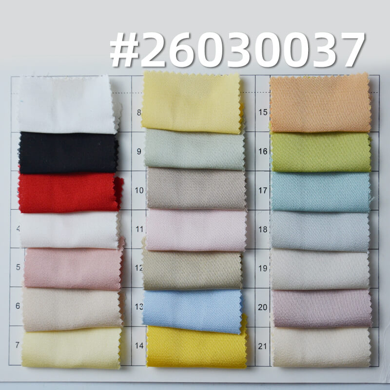Satin Acetate-Look Linen-Texture Fabric|145g/m2 100% Polyester|Shirt Skirt & Gown Fabric