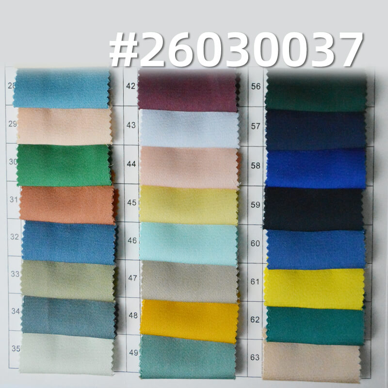 Satin Acetate-Look Linen-Texture Fabric|145g/m2 100% Polyester|Shirt Skirt & Gown Fabric