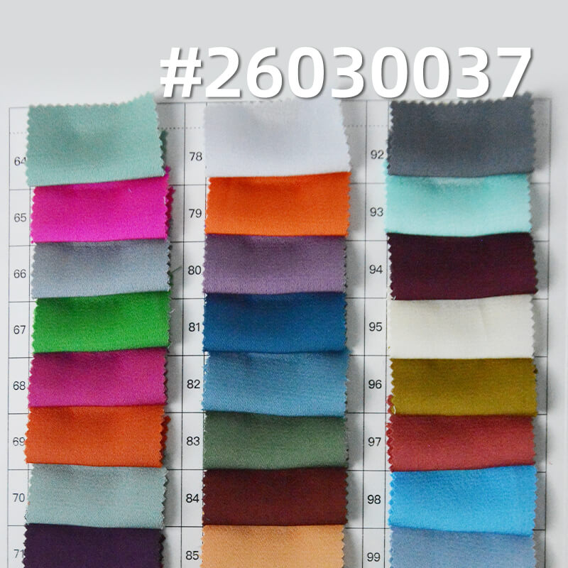 Satin Acetate-Look Linen-Texture Fabric|145g/m2 100% Polyester|Shirt Skirt & Gown Fabric