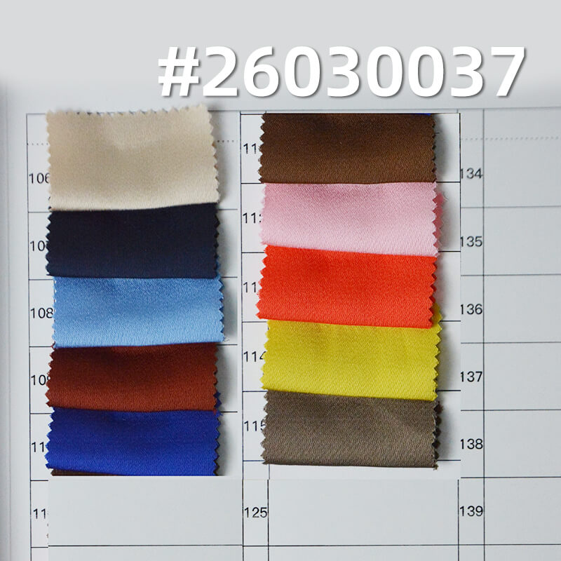 Satin Acetate-Look Linen-Texture Fabric|145g/m2 100% Polyester|Shirt Skirt & Gown Fabric