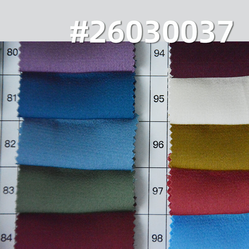 Satin Acetate-Look Linen-Texture Fabric|145g/m2 100% Polyester|Shirt Skirt & Gown Fabric