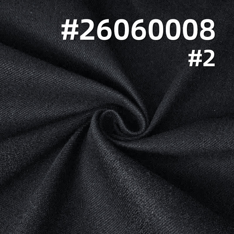 Stretch Color-Retaining Denim Fabric | 9 oz Vertical Slub Twill Denim | Fabric for Denim Shirts & Skirts