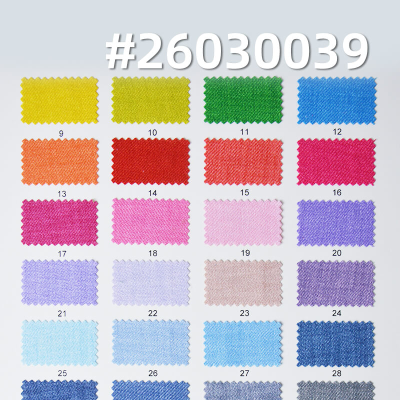 Two-Tone Twill Fabric|135g/m2 Polyester Double-Face Twill|Top Shirt Pants & Skirt Fabric