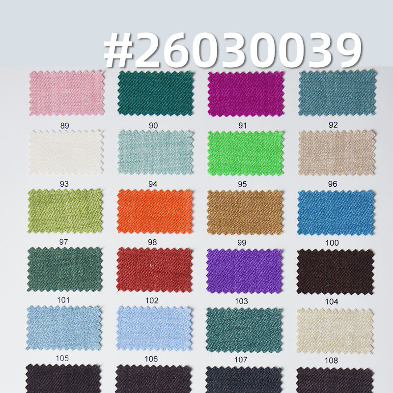 Two-Tone Twill Fabric|135g/m2 Polyester Double-Face Twill|Top Shirt Pants & Skirt Fabric