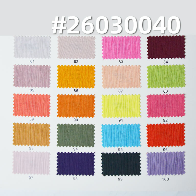 Satin Crinkle Fabric|150g/m2 Polyester Stretch Satin|Shirt Dress & Pants Fabric