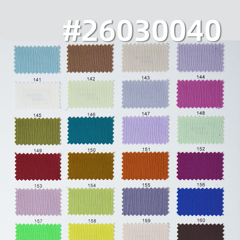 Satin Crinkle Fabric|150g/m2 Polyester Stretch Satin|Shirt Dress & Pants Fabric