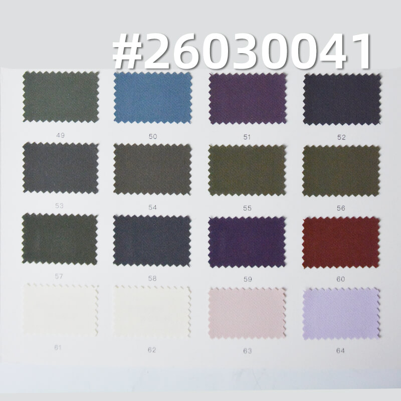 T8 Cavalry Twill Dyed Fabric|150g/m2 Polyester Twill Fabric|Top Pants Skirt & Suit Fabric