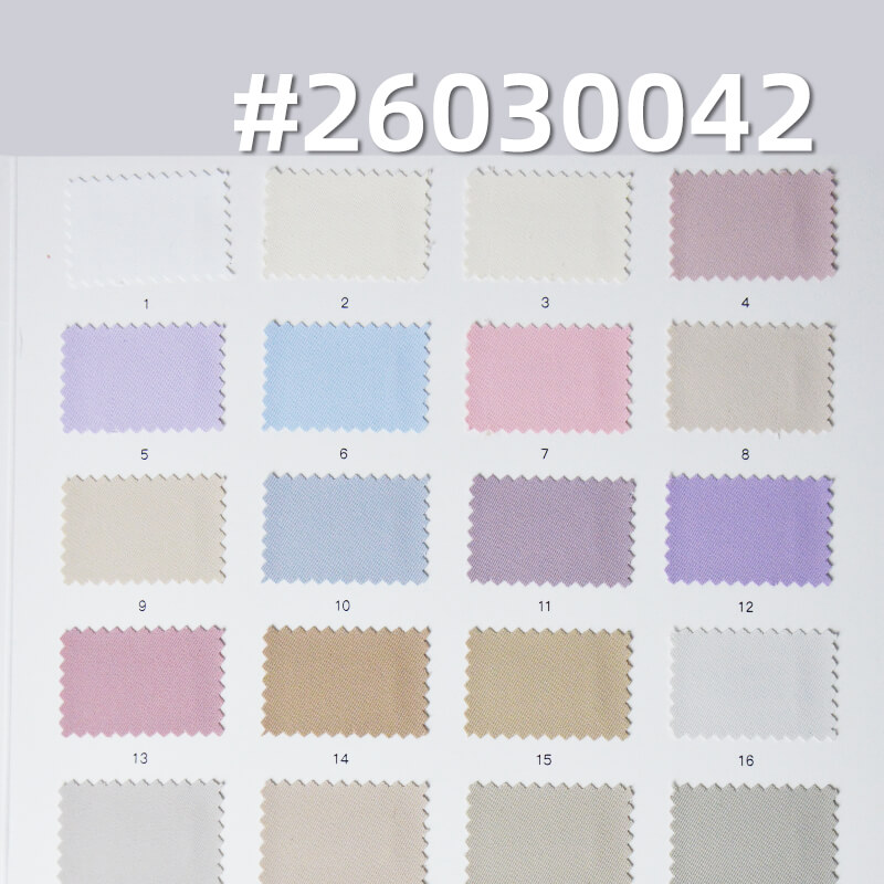 150g/m2 Polyester T8 Cotton-Like Dyed Fabric|2/2 Double-Face Twill|Pants Skirt & Business Suit Fabric