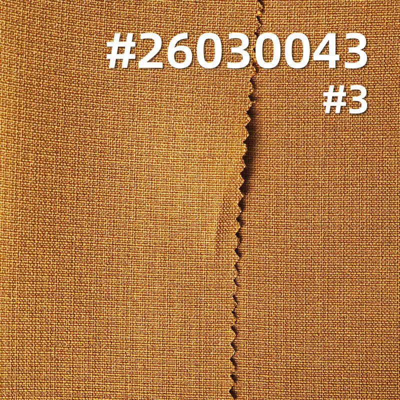 135g/m2 Linen-Look Polyester Plain Weave Fabric|Stretch Dyed Fabric|Shirt Dress & Hanfu Fabric