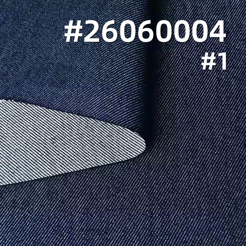 Color-Retaining Denim Fabric | 10.9 oz Lyocell Cotton Polyester Twill Denim | Fabric for Denim Shirts & Skirts