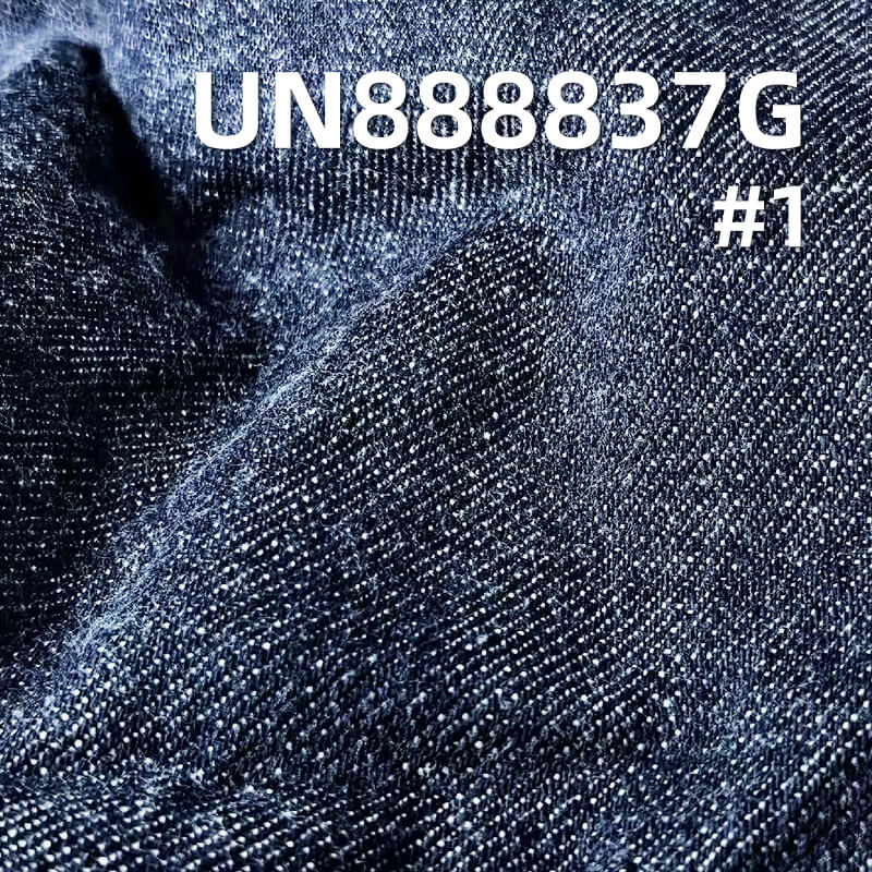 Cotton Horizontal & Vertical Slub Selvedge Raw Denim Fabric |12.4 oz Selvedge Denim | Fabric for Vintage Jackets, Jeans & Apparel