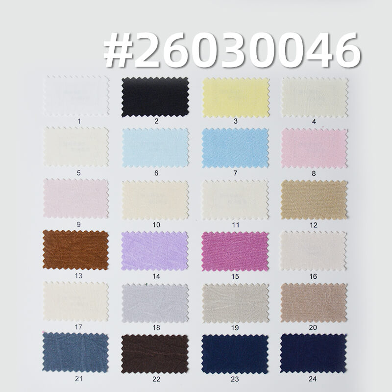 Four-Way Stretch Hand-Crushed Fabric|120g/m2 Polyester Crinkle Fabric|Shirt Skirt & Casual Pants Fabric