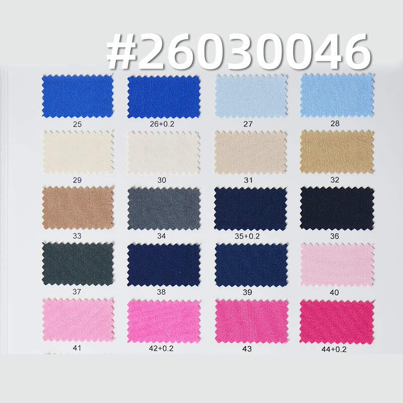 Four-Way Stretch Hand-Crushed Fabric|120g/m2 Polyester Crinkle Fabric|Shirt Skirt & Casual Pants Fabric
