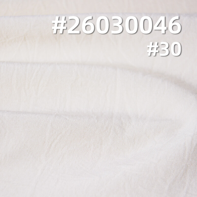 Four-Way Stretch Hand-Crushed Fabric|120g/m2 Polyester Crinkle Fabric|Shirt Skirt & Casual Pants Fabric