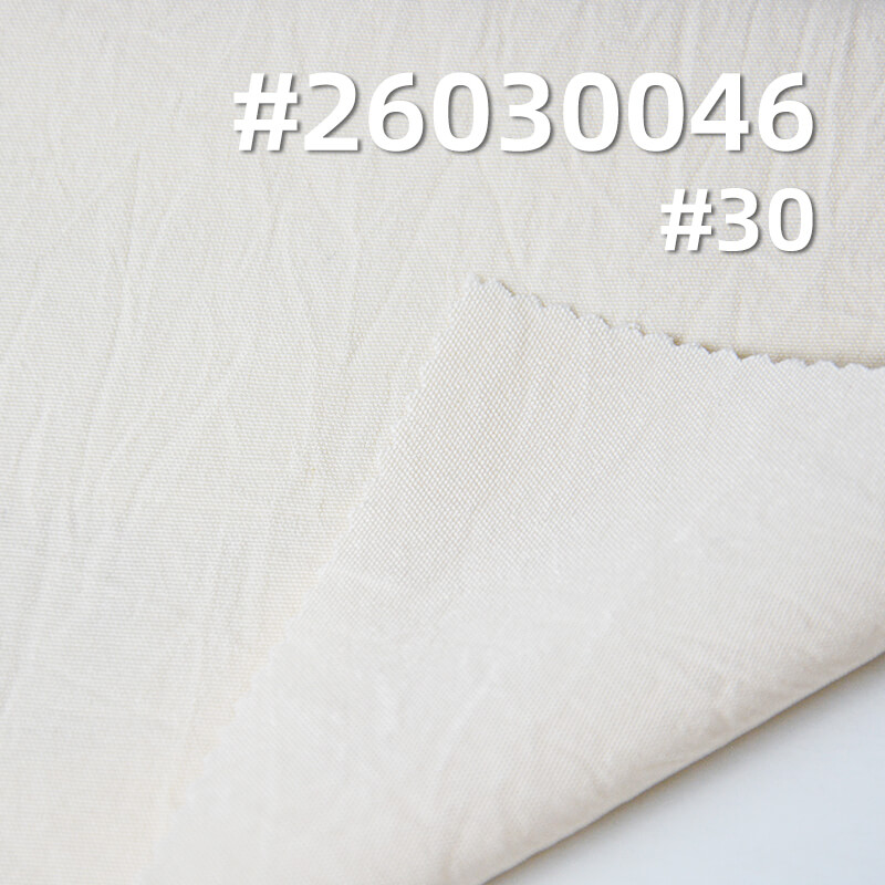 Four-Way Stretch Hand-Crushed Fabric|120g/m2 Polyester Crinkle Fabric|Shirt Skirt & Casual Pants Fabric
