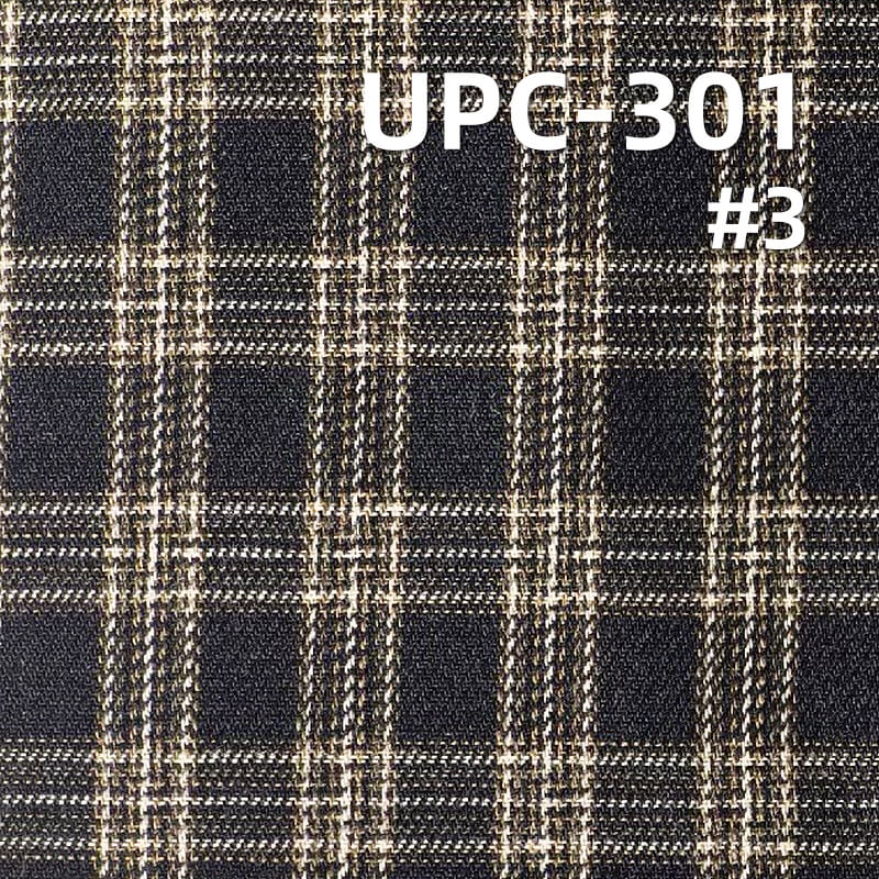 141g/m² Cotton Yarn-Dyed Double-Sided Twill Plaid Fabric | Fabric for Casual Shirts & Dresses