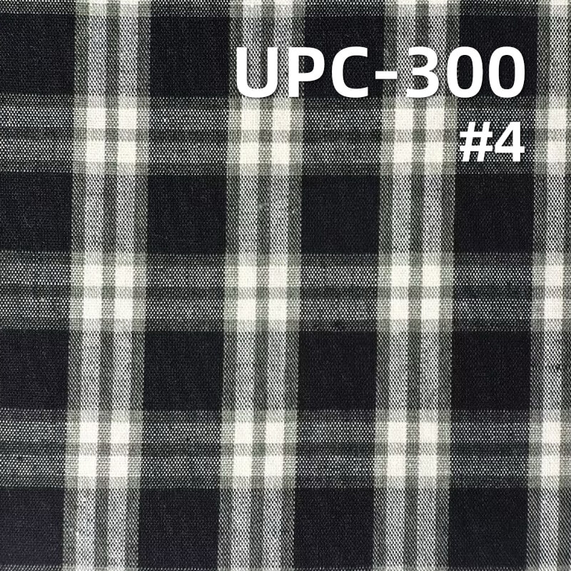 100% Cotton Yarn-Dyed Plaid Fabric |125g/m² Plain Weave Textile | Fabric for Casual Shirts & Dresses