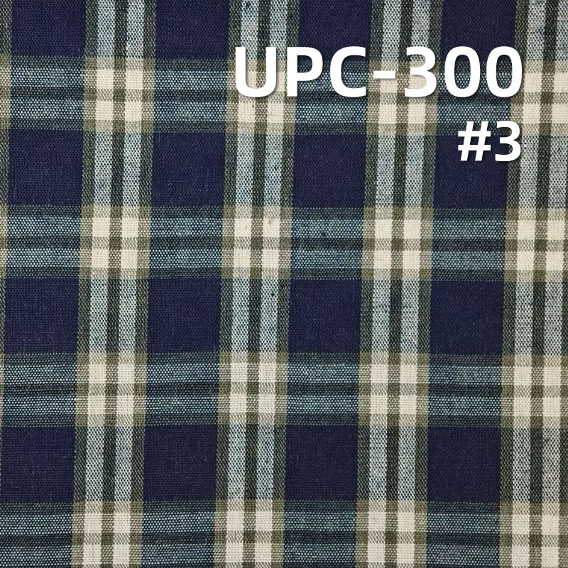 100% Cotton Yarn-Dyed Plaid Fabric |125g/m² Plain Weave Textile | Fabric for Casual Shirts & Dresses
