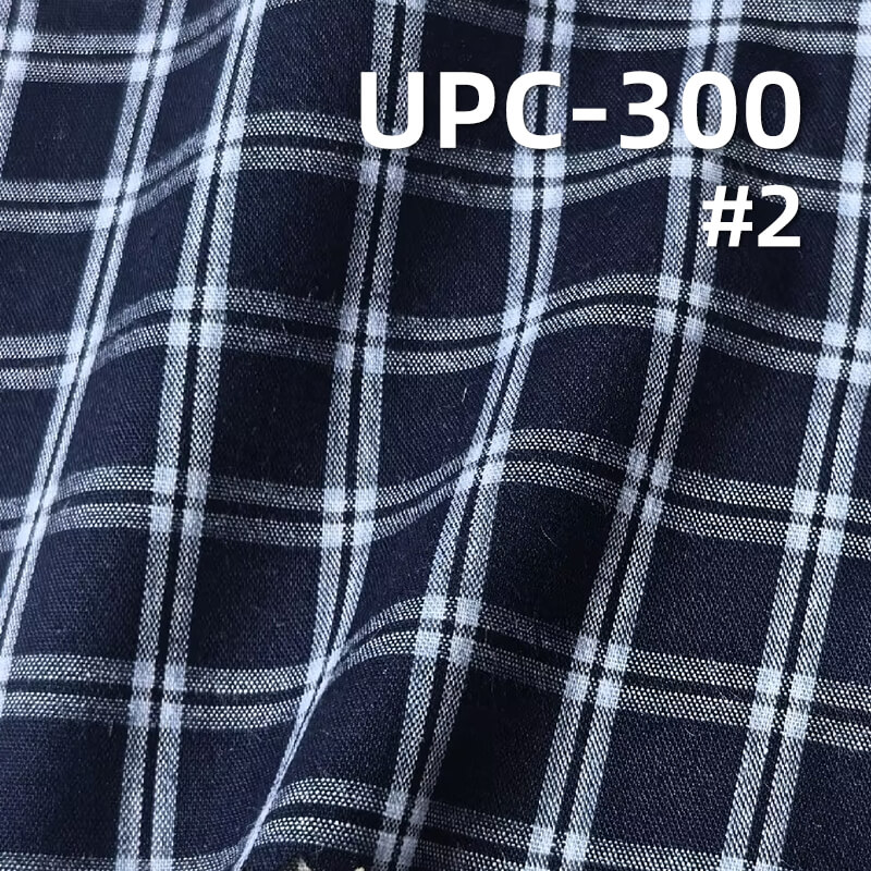100% Cotton Yarn-Dyed Plaid Fabric |125g/m² Plain Weave Textile | Fabric for Casual Shirts & Dresses