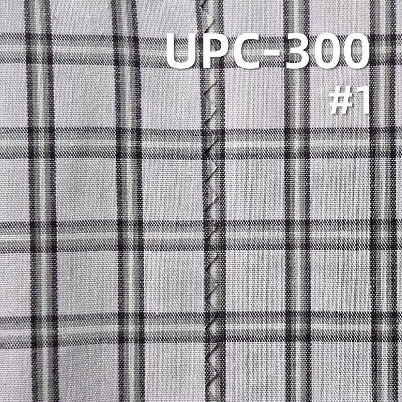 100% Cotton Yarn-Dyed Plaid Fabric |125g/m² Plain Weave Textile | Fabric for Casual Shirts & Dresses