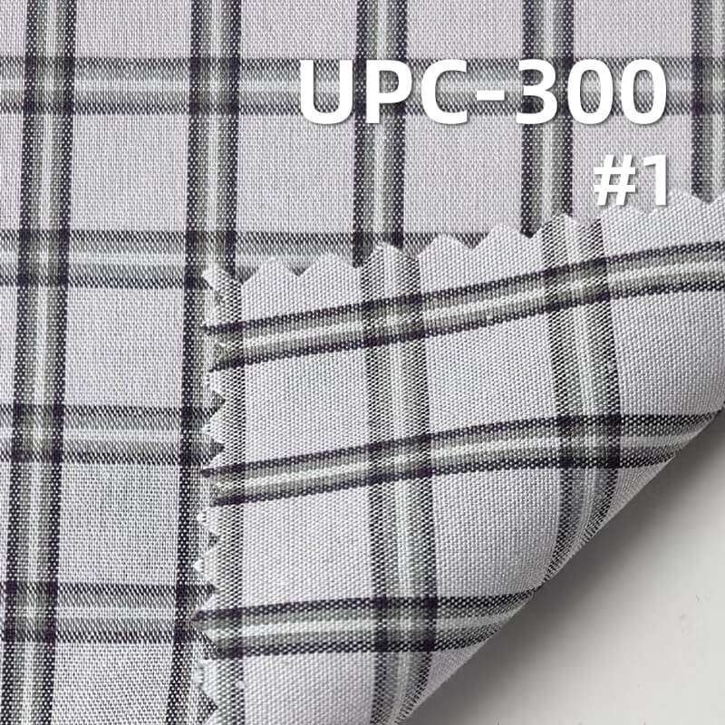 100% Cotton Yarn-Dyed Plaid Fabric |125g/m² Plain Weave Textile | Fabric for Casual Shirts & Dresses