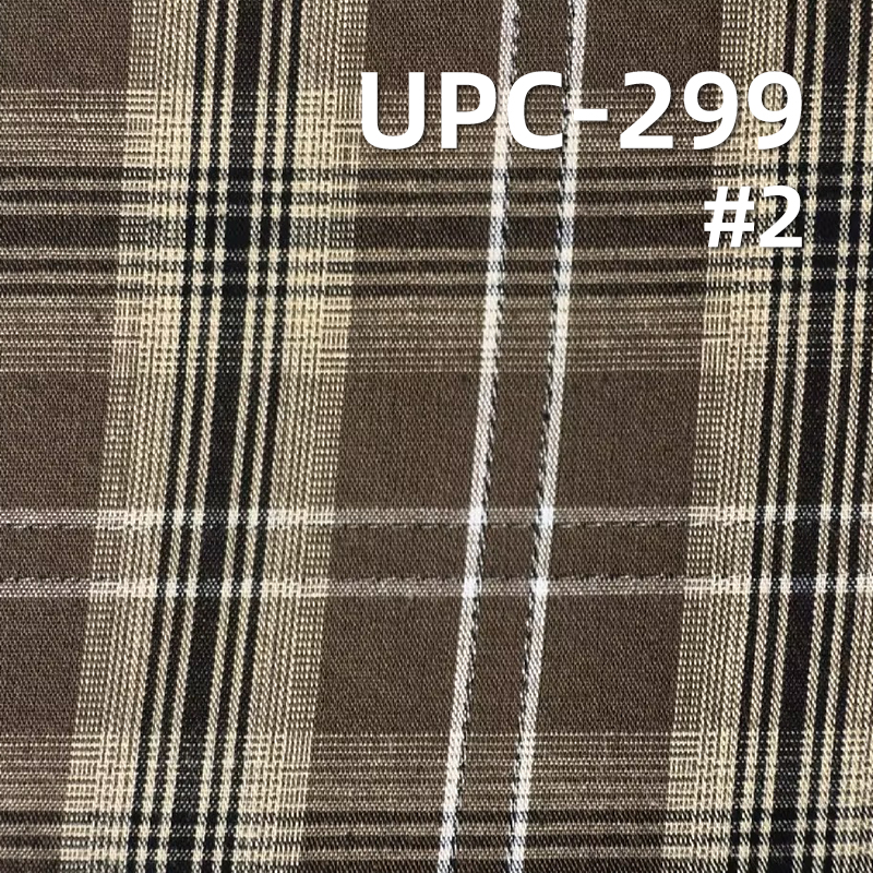 100% Cotton Yarn-Dyed Plaid Fabric | 120g/m² Plain Weave Textile | Fabric for Plaid Shirts & Skirts