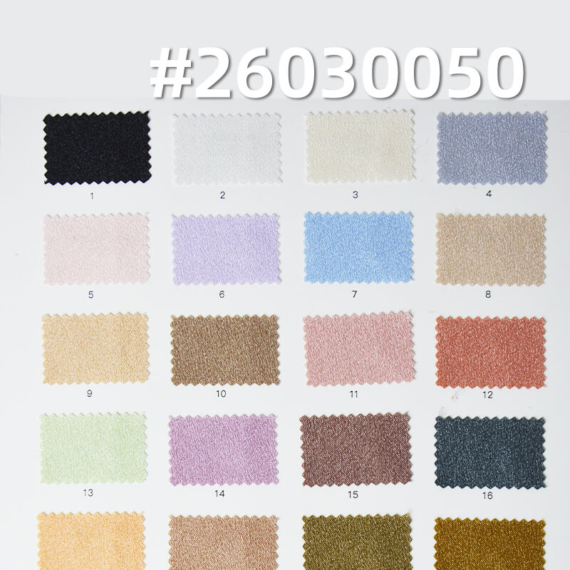 170g/m2 Shimmering Polyester Satin Fabric|Shirt Dress & Gown Fabric