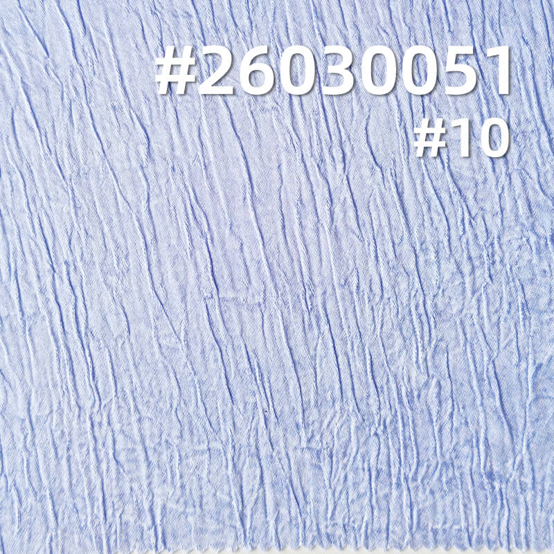 130g/m2 Polyester Satin Fabric|High-Shine Crinkle Fabric|Dress & Top Fabric