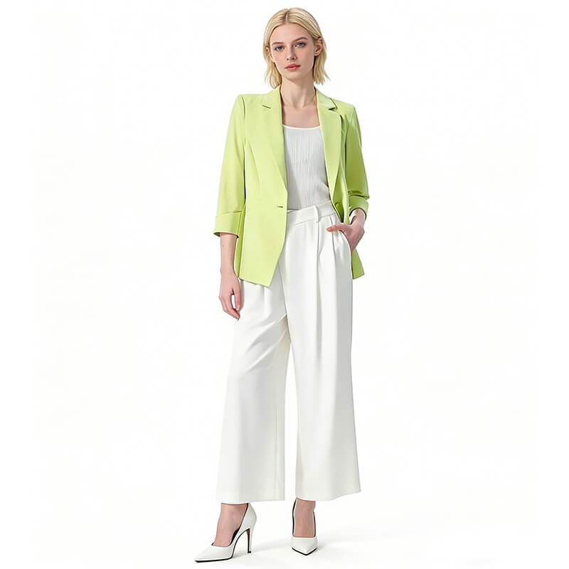 Four-Way Stretch Twill Dyed Fabric|280g/m2 Polyester Spandex Fabric|Business Wear Pants & Skirt Fabric