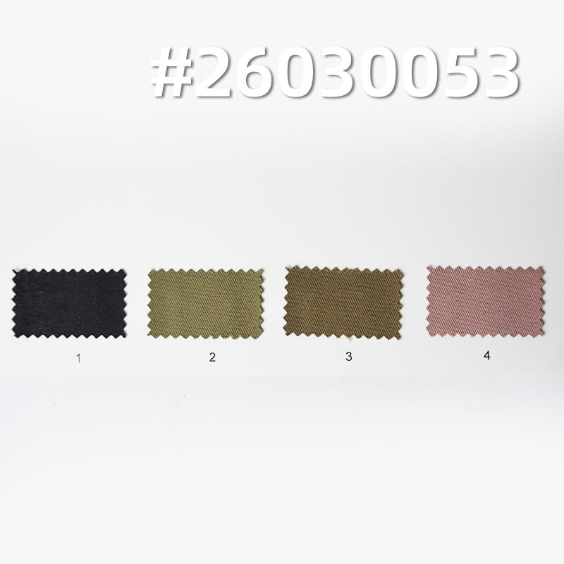 240g/m2 Woven Polyester Double-Face Twill Dyed Fabric|Workwear Casual Pants & Outdoor Apparel Fabric