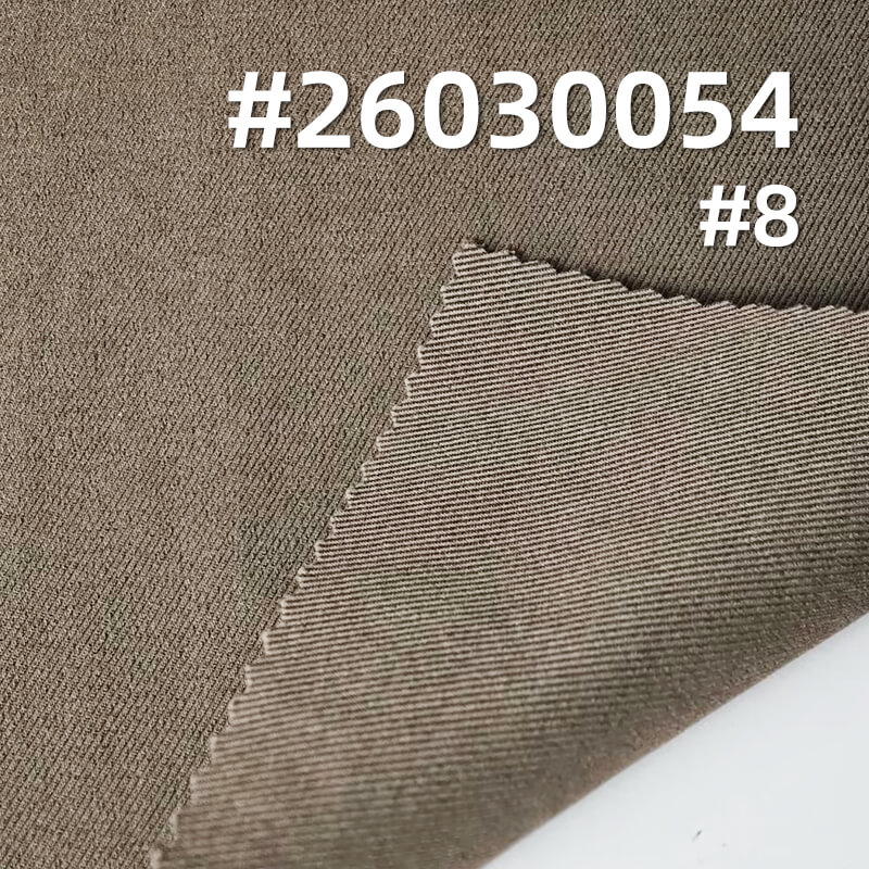 280g/m2 Heavyweight Polyester Double-Face Twill Dyed Fabric|Casual Pants Skirt Matching Set & Workwear Fabric