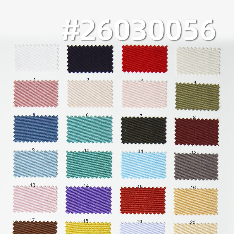 210g/m2 Polyester Spandex Double-Face Twill Dyed Fabric|Suit Skirt & Casual Pants Fabric