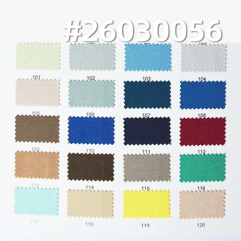 210g/m2 Polyester Spandex Double-Face Twill Dyed Fabric|Suit Skirt & Casual Pants Fabric