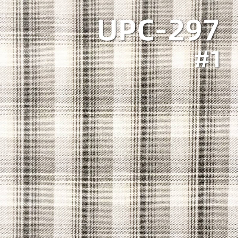 100% Cotton Yarn-Dyed Plaid Fabric | 135g/m²  Plain Weave Textile | Fabric for Shirts, Skirts & Trousers