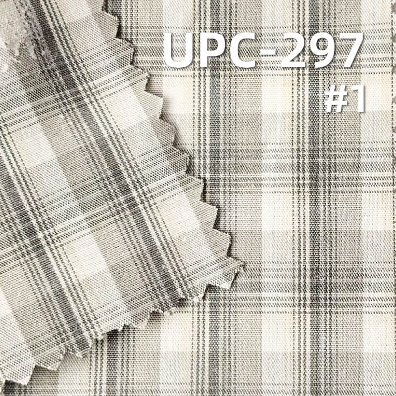 100% Cotton Yarn-Dyed Plaid Fabric | 135g/m²  Plain Weave Textile | Fabric for Shirts, Skirts & Trousers