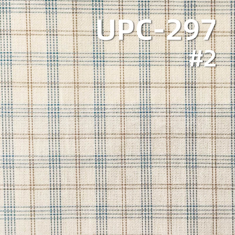 100% Cotton Yarn-Dyed Plaid Fabric | 135g/m²  Plain Weave Textile | Fabric for Shirts, Skirts & Trousers