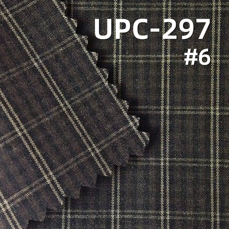 100% Cotton Yarn-Dyed Plaid Fabric | 135g/m²  Plain Weave Textile | Fabric for Shirts, Skirts & Trousers