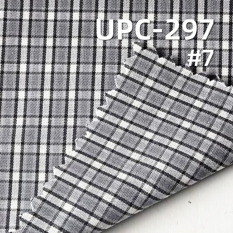 100% Cotton Yarn-Dyed Plaid Fabric | 135g/m²  Plain Weave Textile | Fabric for Shirts, Skirts & Trousers